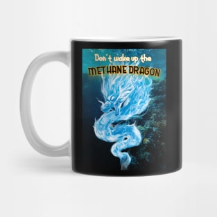 Methane Dragon Climate Change COP26 Glasow Mug